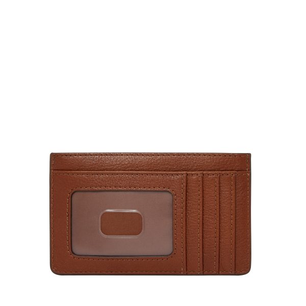 Fossil Logan Leather Card Case Wallet - Preorder