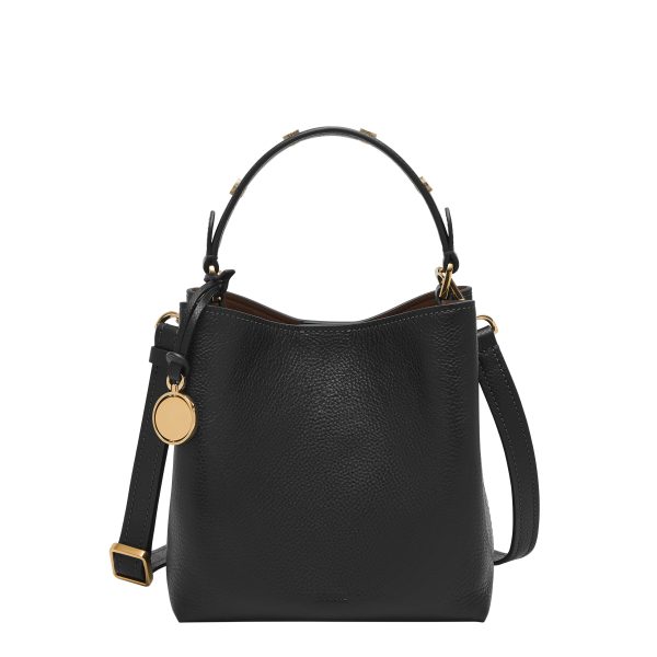 Fossil Jessie Leather Small Bucket Crossbody Bag - Preorder