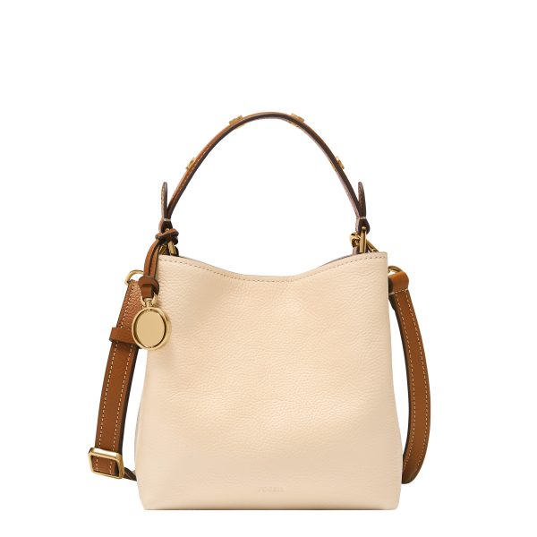Fossil Jessie Leather Small Bucket Crossbody Bag - Preorder