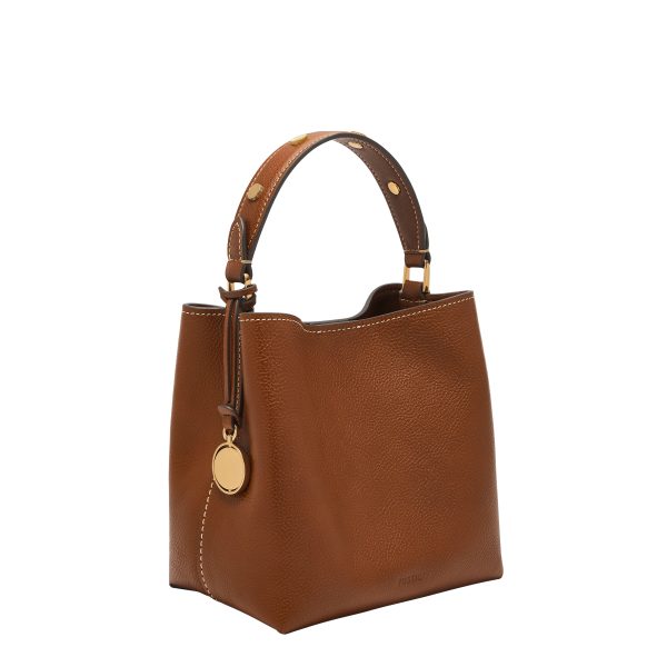 Fossil Jessie Leather Small Bucket Crossbody Bag - Preorder