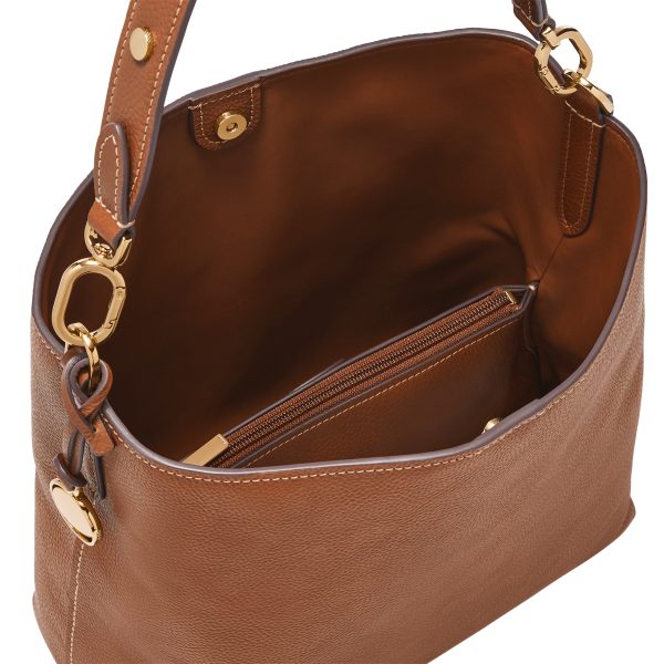 Fossil Jessie Leather Bucket Shoulder Bag - Preorder