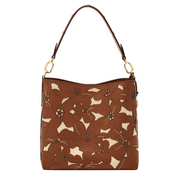 Fossil Jessie Leather Bucket Shoulder Bag - Preorder