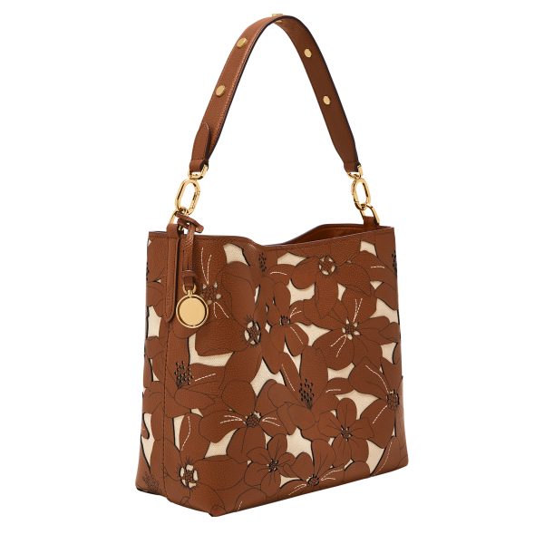 Fossil Jessie Leather Bucket Shoulder Bag - Preorder