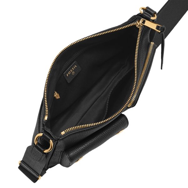Fossil Maysen Leather Cargo Crossbody Bag - Preorder