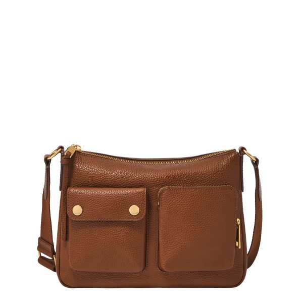 Fossil Maysen Leather Cargo Crossbody Bag - Preorder