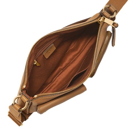 Fossil Maysen Leather Cargo Crossbody Bag - Preorder