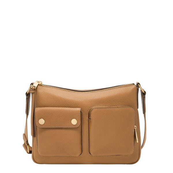 Fossil Maysen Leather Cargo Crossbody Bag - Preorder