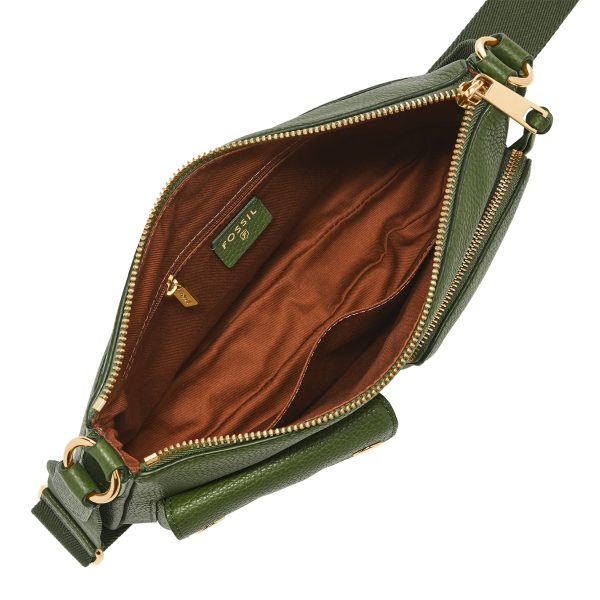Fossil Maysen Leather Cargo Crossbody Bag - Preorder