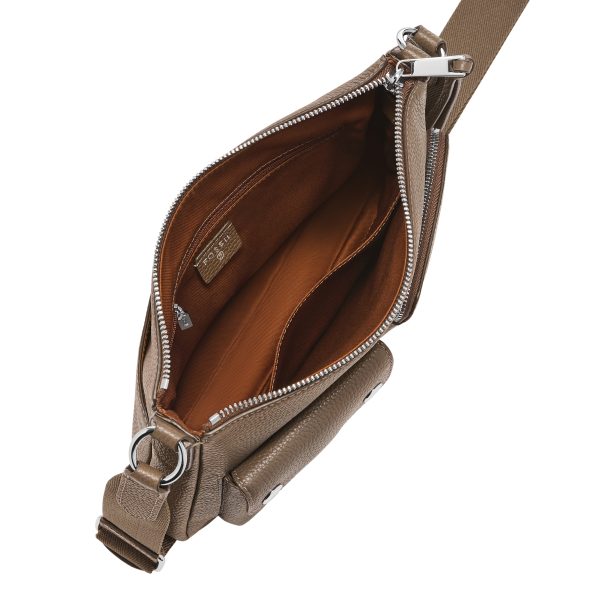 Fossil Maysen Leather Cargo Crossbody Bag - Preorder