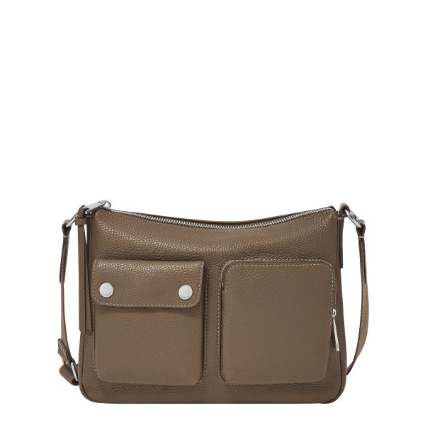 Fossil Maysen Leather Cargo Crossbody Bag - Preorder