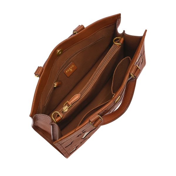 Fossil Gemma Leather Tote - Preorder