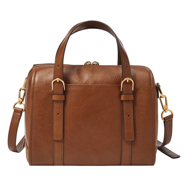 Fossil Carlie Leather Satchel - Preorder