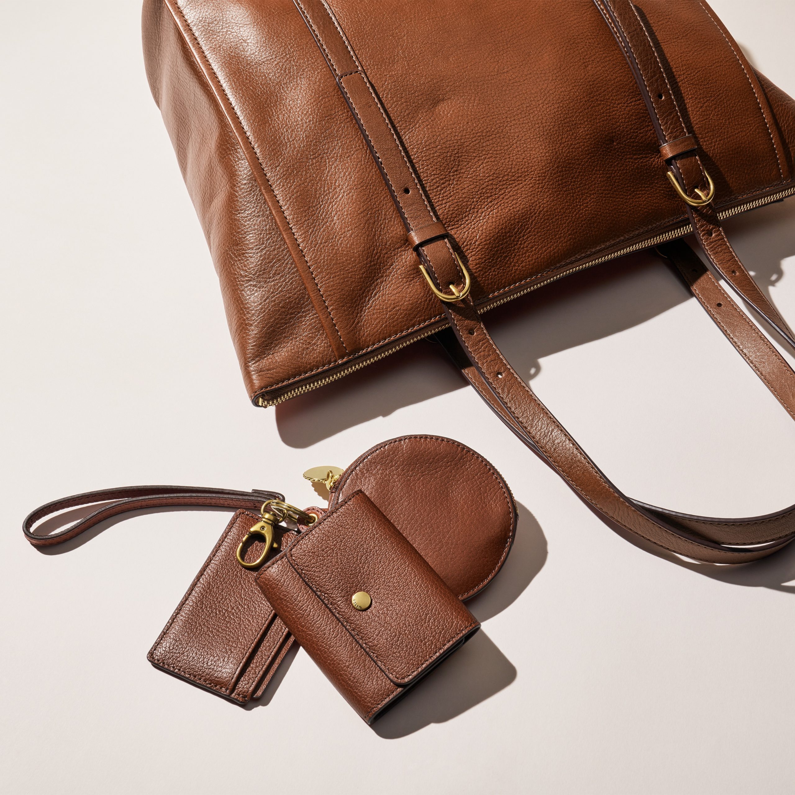 Fossil Carlie Leather Tote - Preorder - Image 16