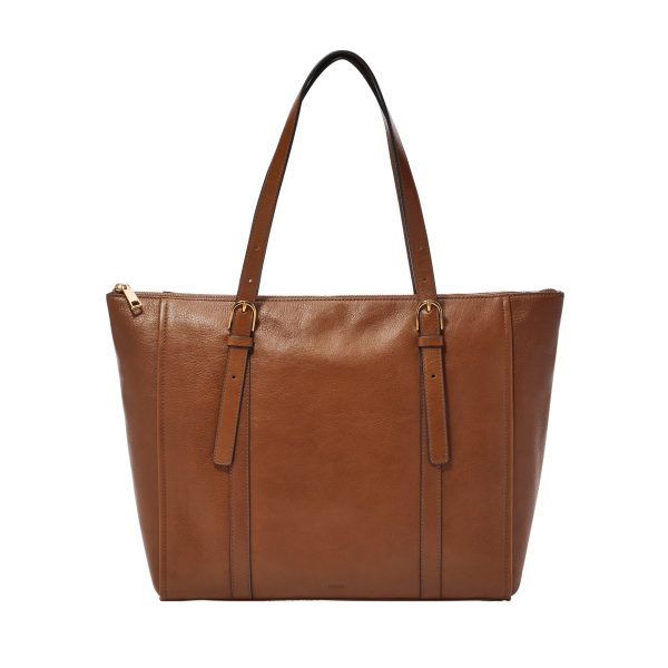 Fossil Carlie Leather Tote - Preorder