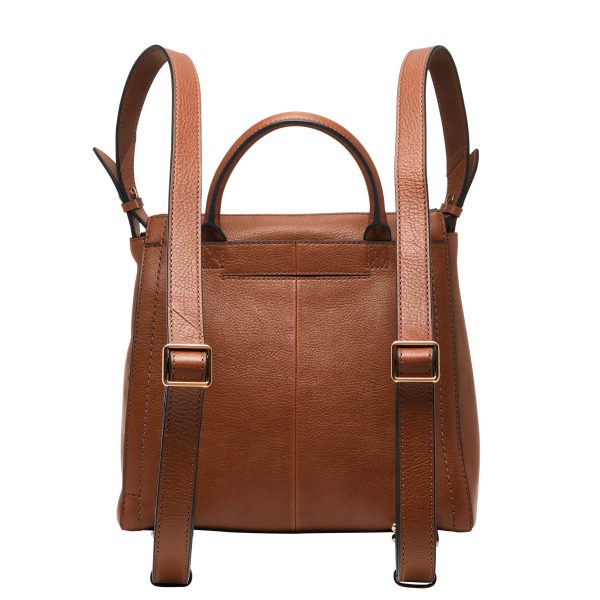 Fossil Parker Leather Small Backpack - Preorder