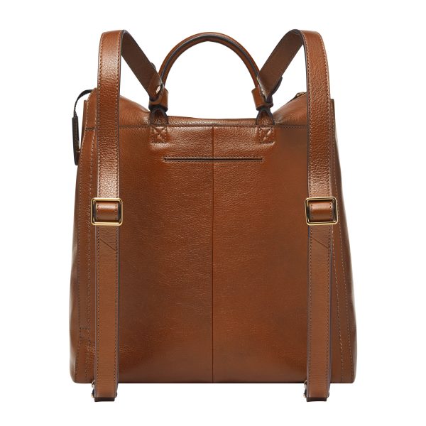 Fossil Parker Leather Backpack - Preorder