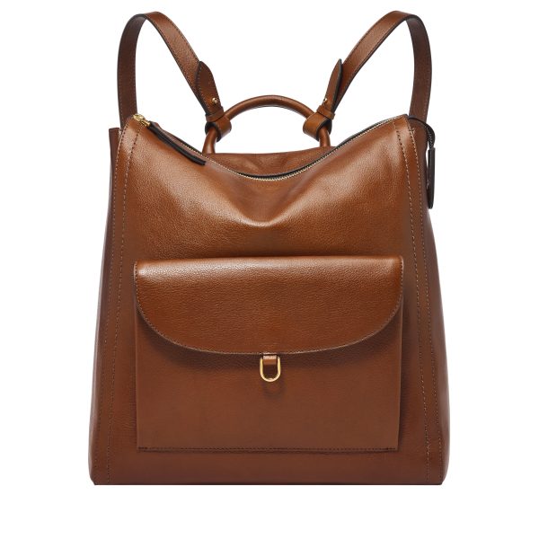 Fossil Parker Leather Backpack - Preorder