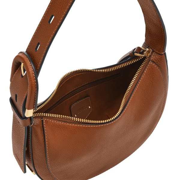 Fossil Harwell Leather Crescent Bag - Preorder