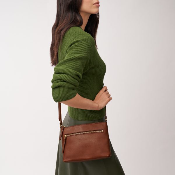Fossil Fiona Small E/W Crossbody - Preorder