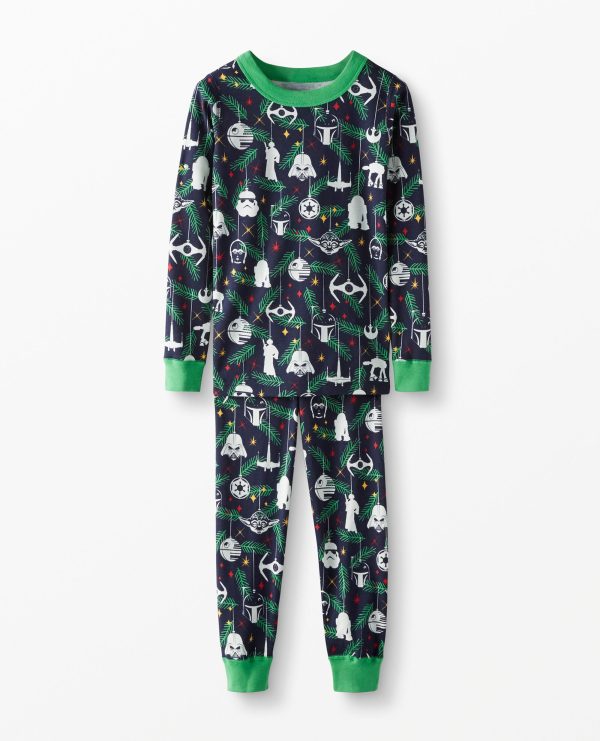 Hanna Andersson Kids STAR WARS Holiday Long John Pajama Set