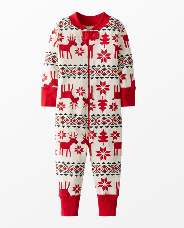 Hanna Andersson Holiday Dear Deer HannaJams Sleeper