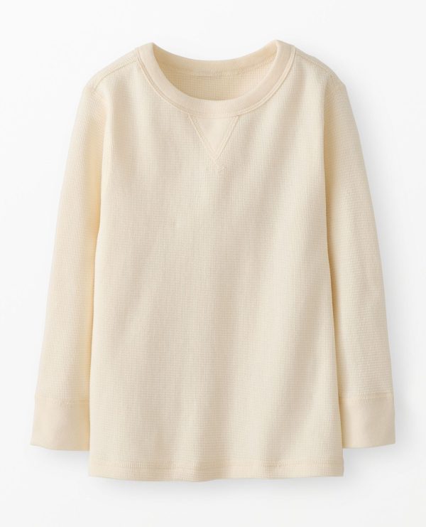 Hanna Andersson Waffle Crewneck