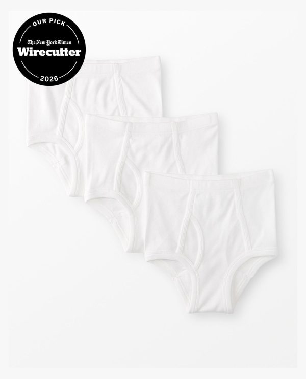 Hanna Andersson 3-Pack Organic Cotton Classic Briefs