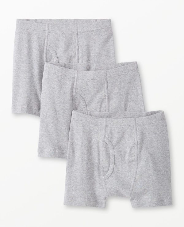 Hanna Andersson 3-Pack Organic Cotton Boxer Briefs