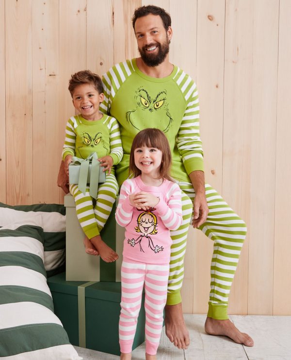 Hanna Andersson Dr. Seuss Grinch HannaJams Pajama Set