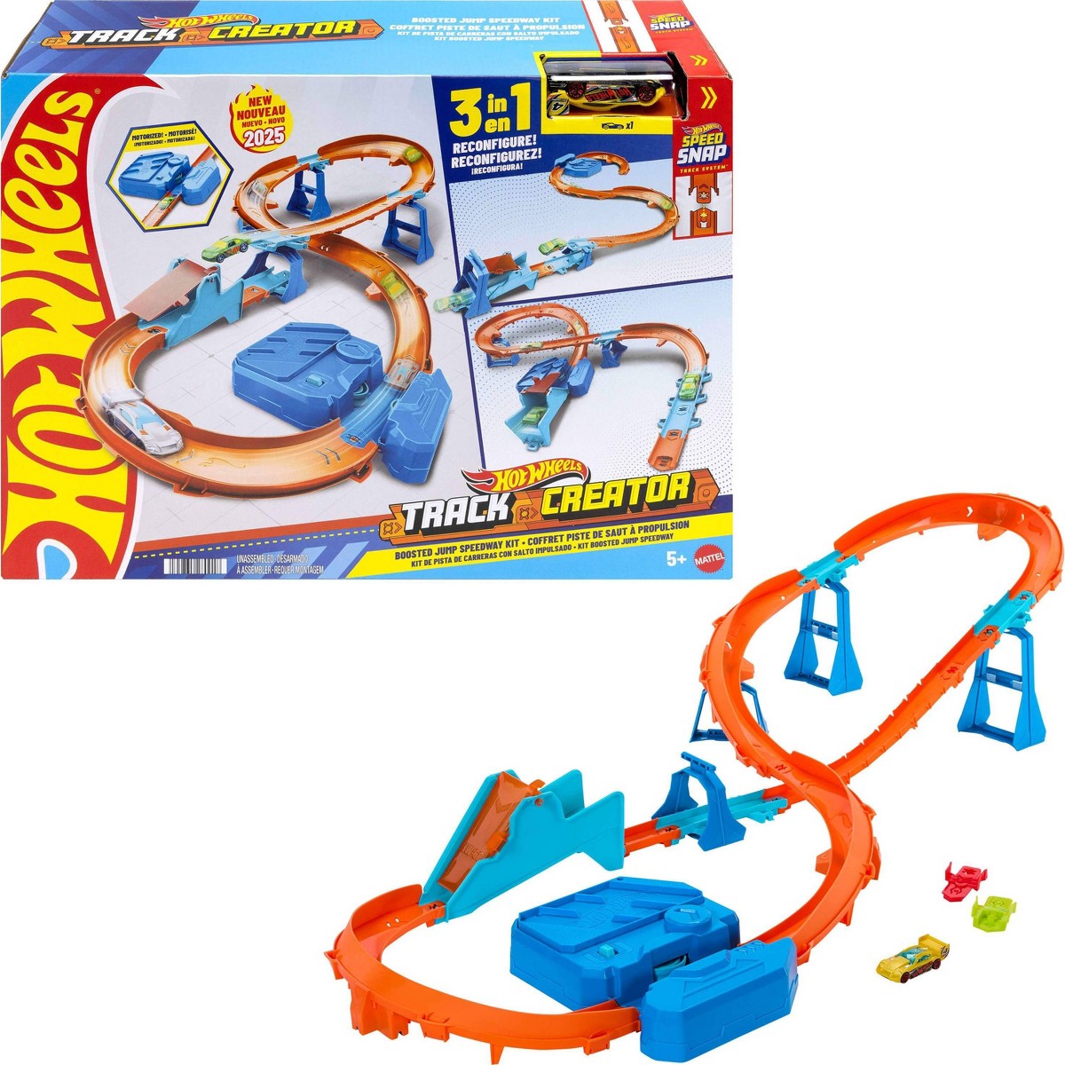 Hot Wheels Track Creator Boosted Jump Speedway - USA Preorder