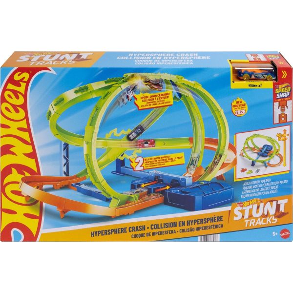 Hot Wheels Stunt Tracks Hypersphere Crash Set - USA Preorder