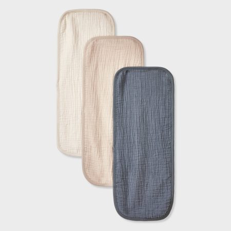 Cloud Island Muslin Burp Cloths 3-Pack - USA Preorder