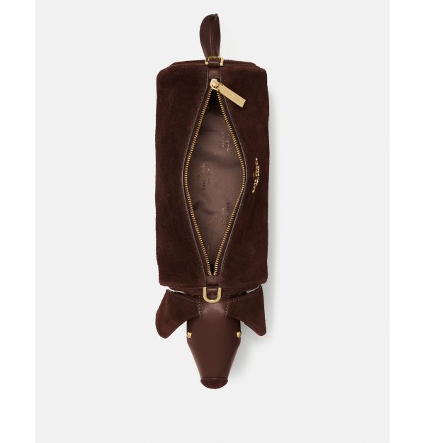 Kate Spade Charlie Dachshund Crossbody Bag Brown Multi - Preorder