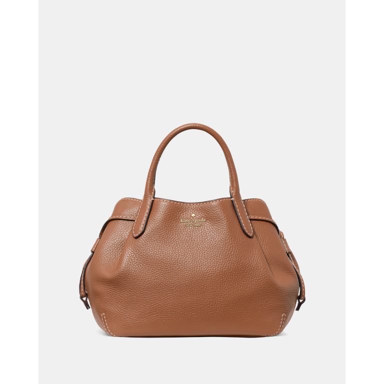 Kate Spade Dumpling Satchel Bag Warm Gingerbread