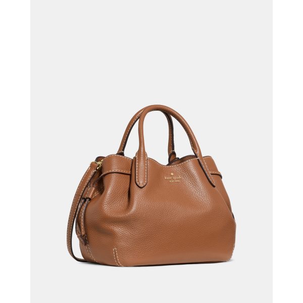Kate Spade Dumpling Satchel Bag Warm Gingerbread