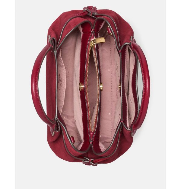 Kate Spade Dumpling Suede Satchel Bag - Preorder