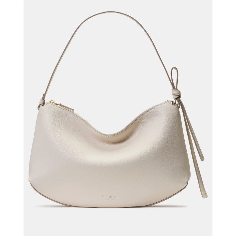 Kate Spade Loop Small Shoulder Bag KO768 cream leather