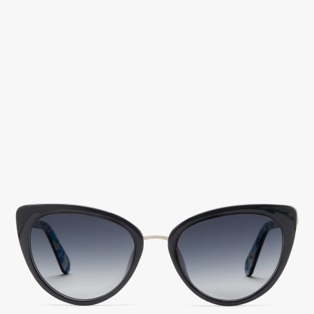 Black / Peacock Print