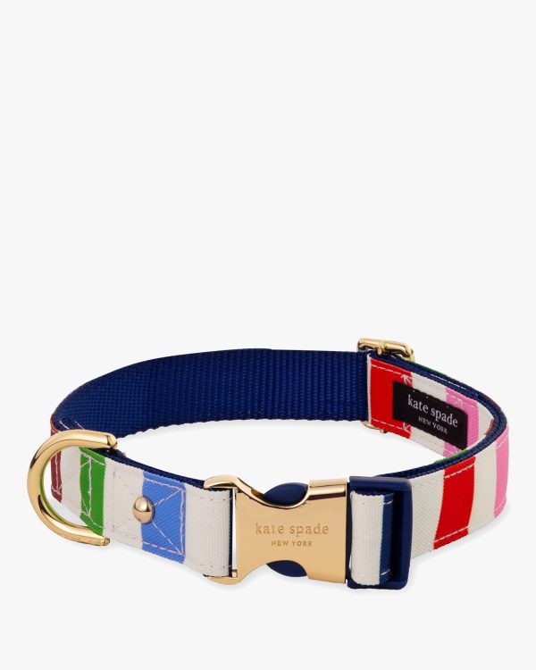 Kate Spade Adventure Stripe Collar M/L