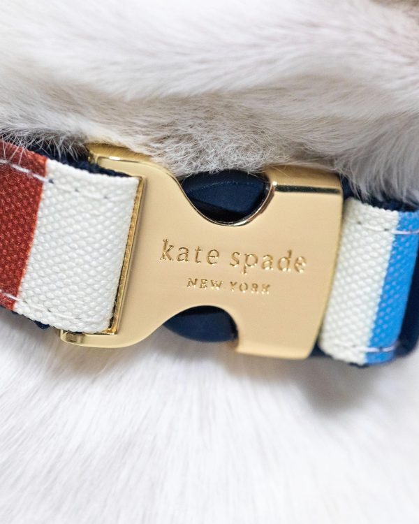Kate Spade Adventure Stripe Collar M/L