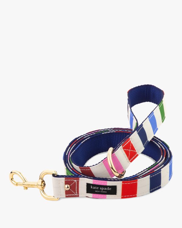 Kate Spade Adventure Stripe Leash M/L