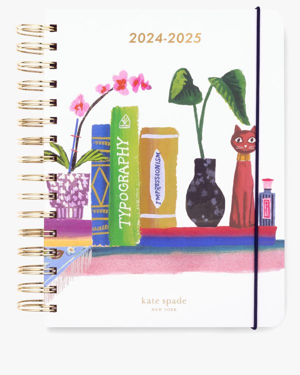 Kate Spade Bookshelf 2024-25 17-month Large Planner