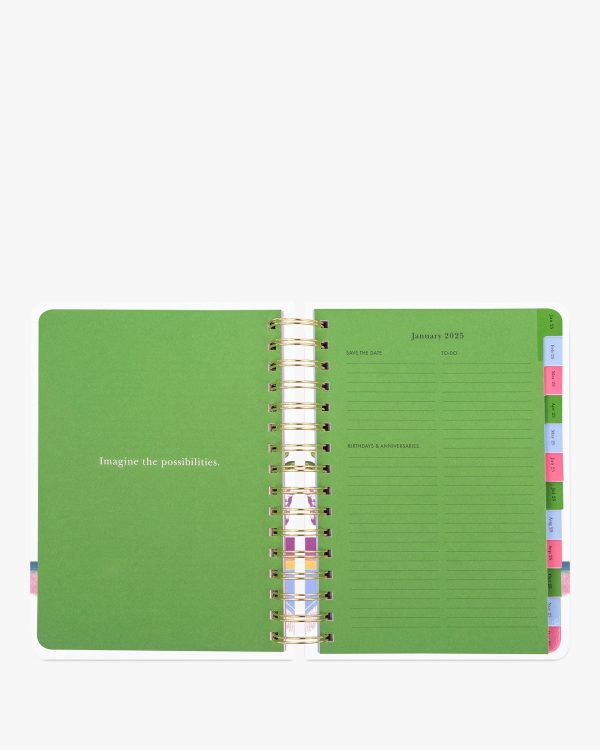 Kate Spade Bookshelf 2024-25 17-month Large Planner