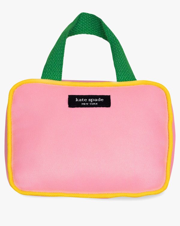 Kate Spade Colorblock Handbag Pet Toy