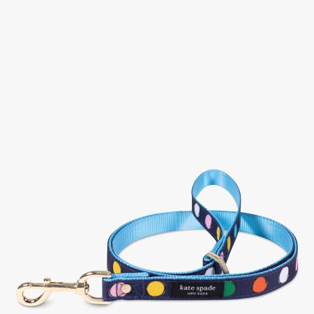 Kate Spade Watercolor Dot Pet Leash S/M