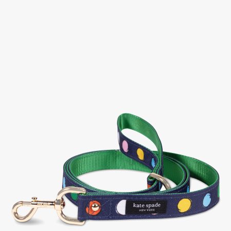 Kate Spade Watercolor Dot Pet Leash M/L