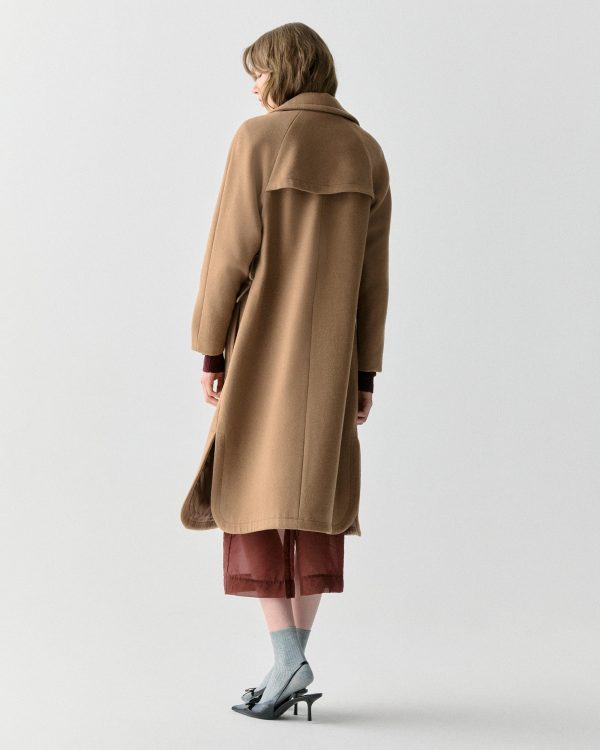Kate Spade Wool Belted Trench Coat