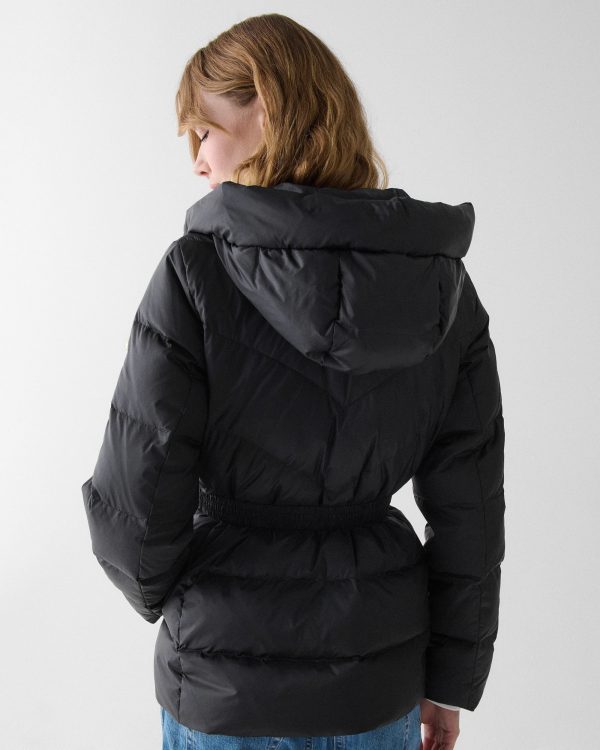 Kate Spade Cire Short Belted Puffer