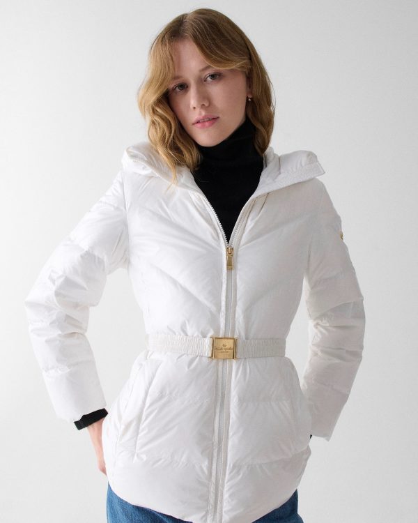 Kate Spade Cire Short Belted Puffer