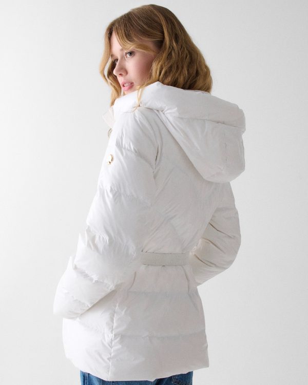 Kate Spade Cire Short Belted Puffer